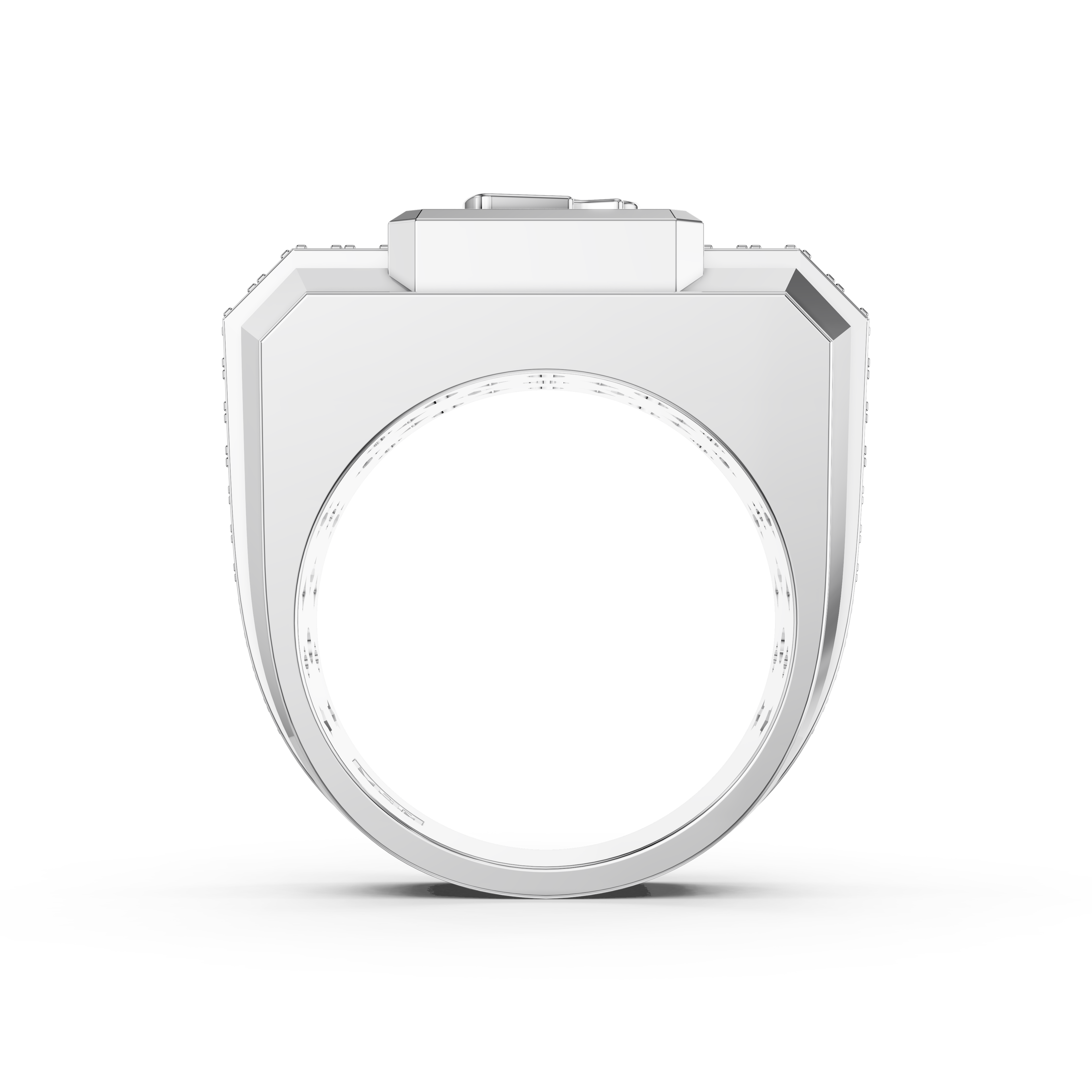 Nhẫn nam Kim cương Lab-grown Vàng vàng 18K VCR NA-0476 sang trọng