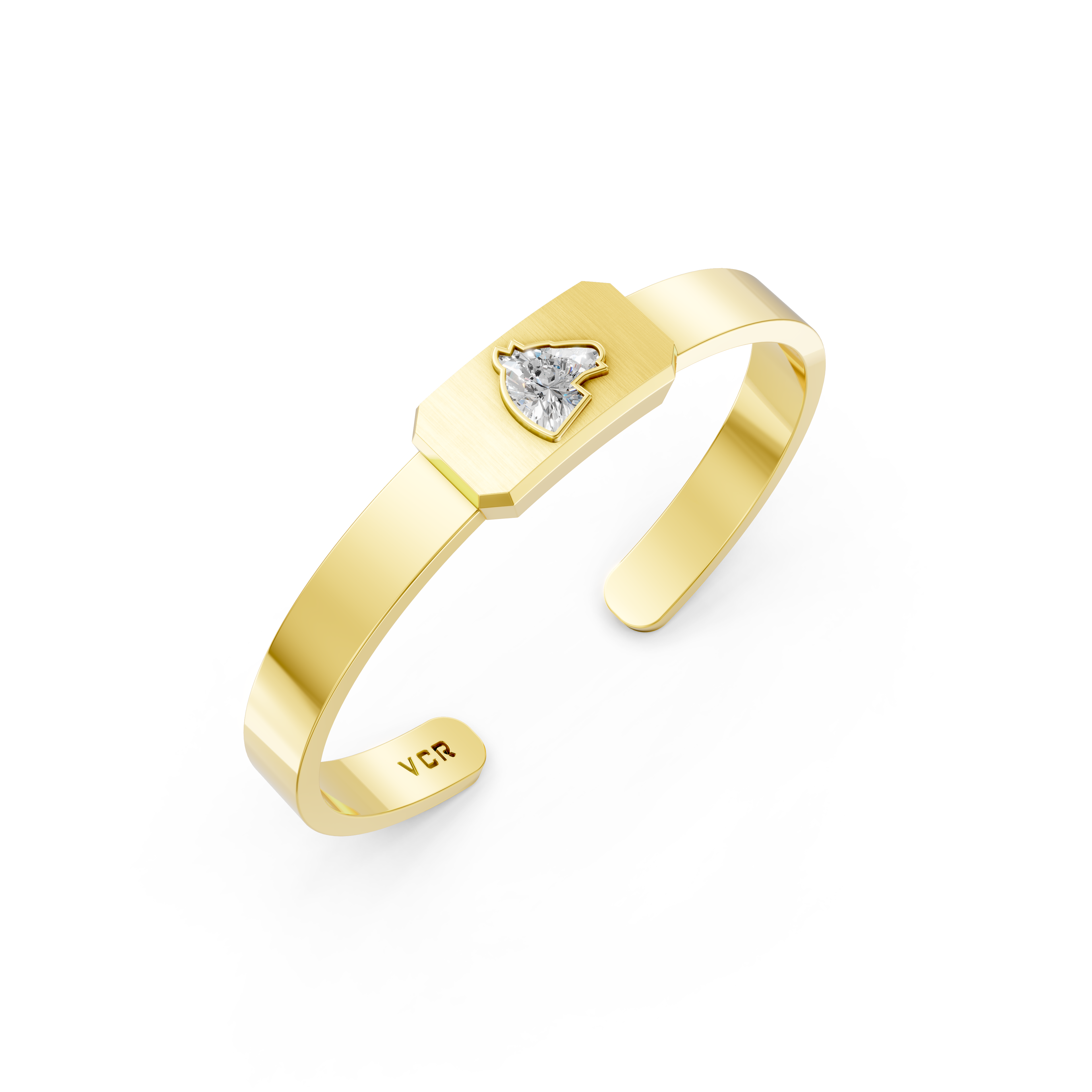 Vòng unisex Kim cương Lab-grown Vàng vàng 10K VCR VX-0006 đẳng cấp