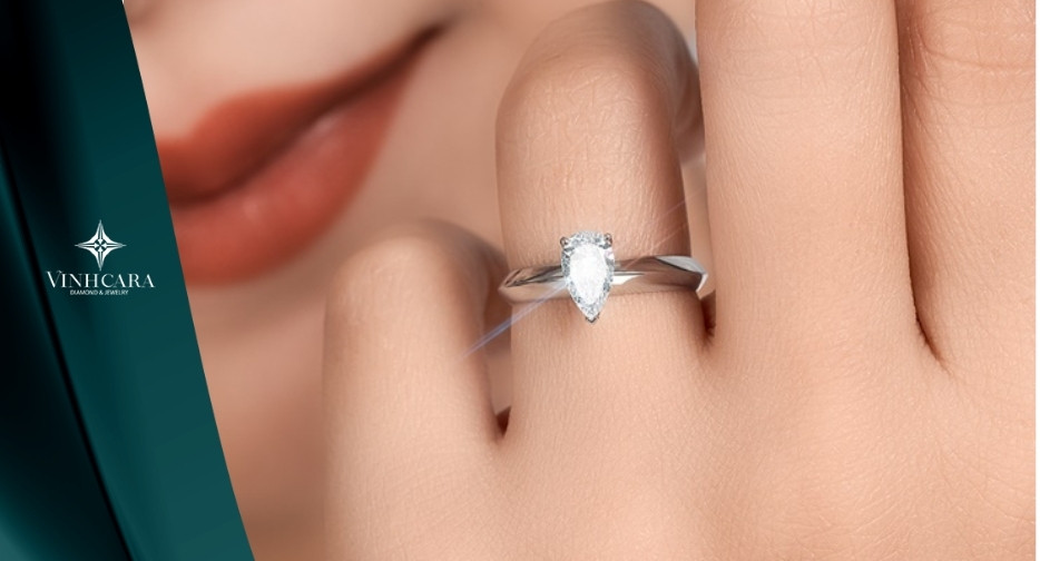 Kim cương Pear - Giác cắt hình quả lê khiến phái đẹp “mê mẩn”