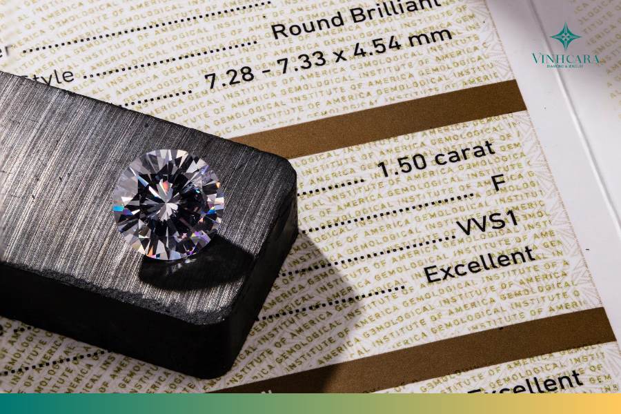 Kim cương trọng lượng lớn như 4 Carat là khoản đầu tư bền vững