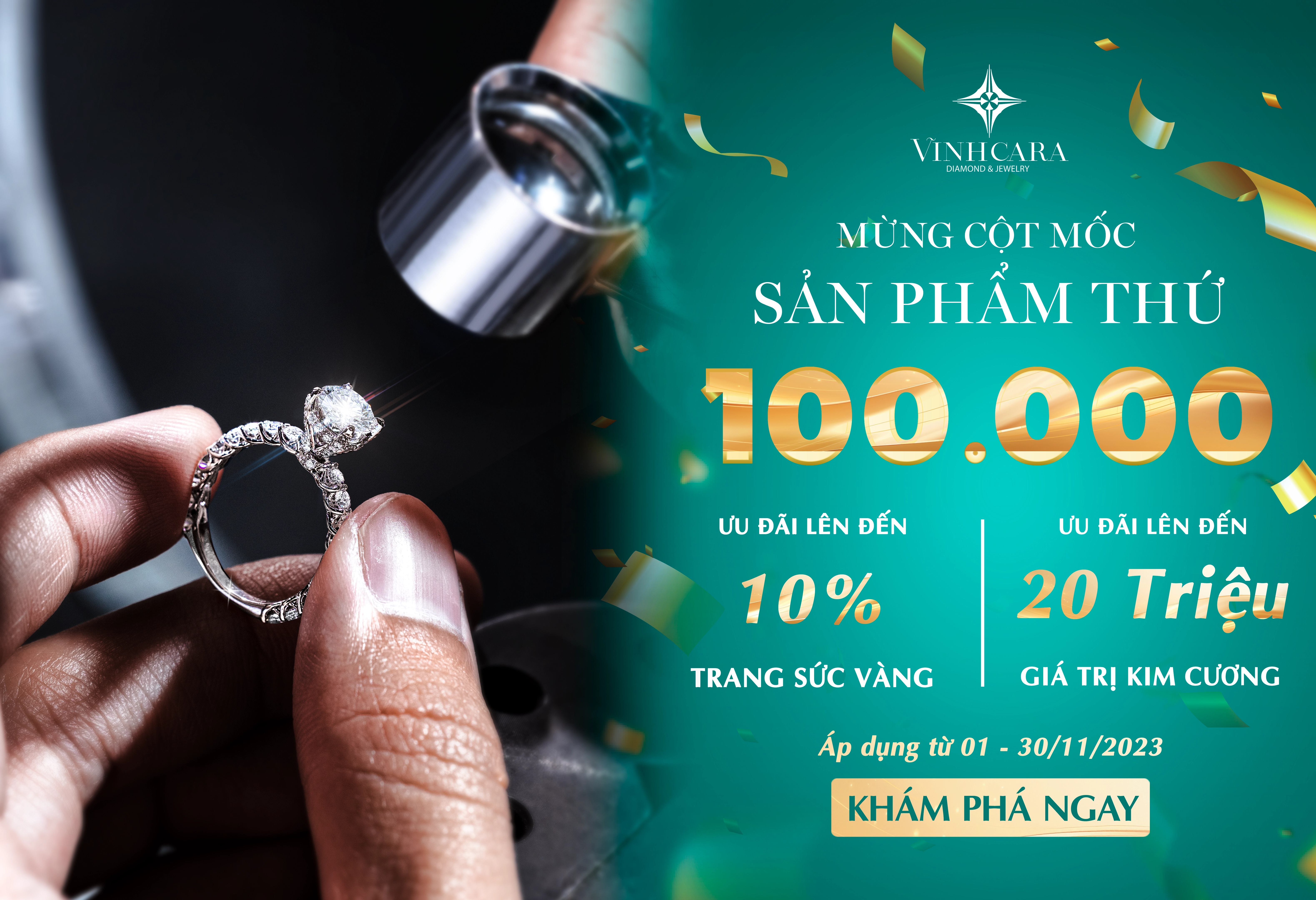 MỪNG CỘT MỐC 100.000 SẢN PHẨM ĐƯỢC CHẾ TÁC 