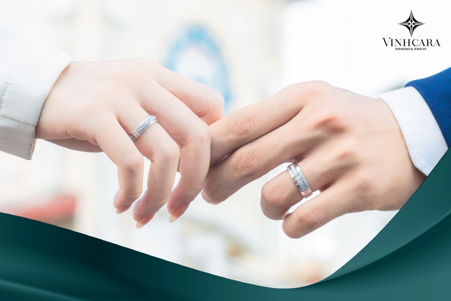 Nhẫn cưới phản ánh gu thẩm mỹ và cá tính của cặp đôi