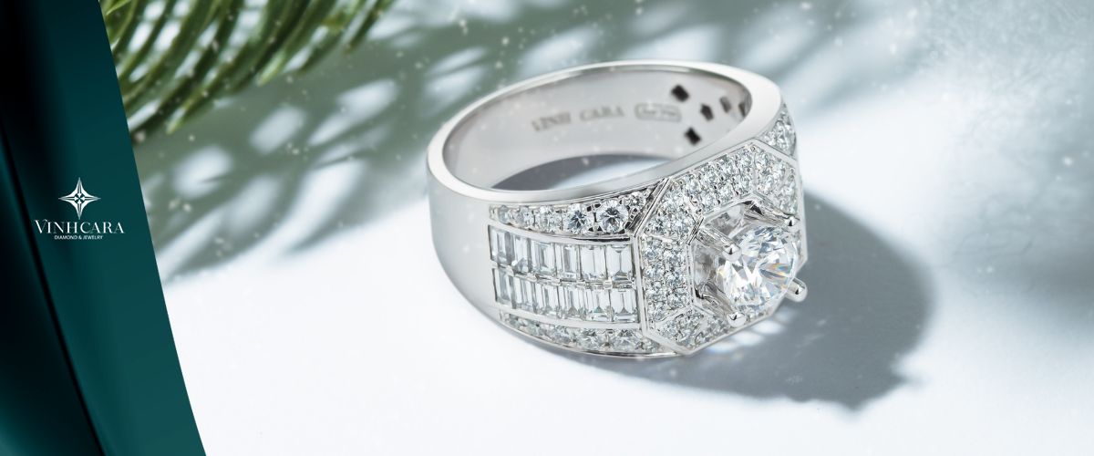 Nhẫn kim cương 5ly4 đẳng cấp nâng tầm giá trị