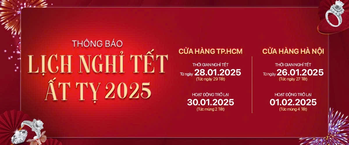 CHÚC MỪNG NĂM MỚI 2025 - LỊCH NGHỈ TẾT NGUYÊN ĐÁN ẤT TỴ CỦA VĨNH CARA